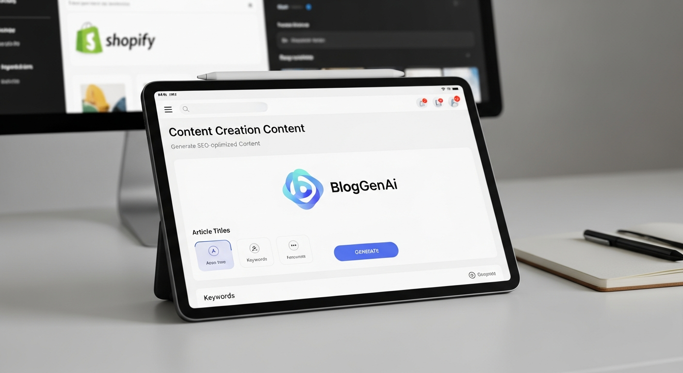 Featured image for: Unlock Shopify Success: How BlogGenAi Delivers SEO-Optimized Content for Your Store