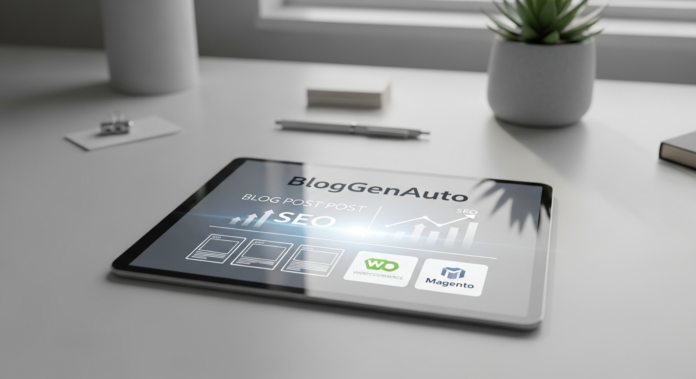 Featured image for: BlogGenAuto: Turn Your WooCommerce & Magento Products into SEO Traffic Magnets