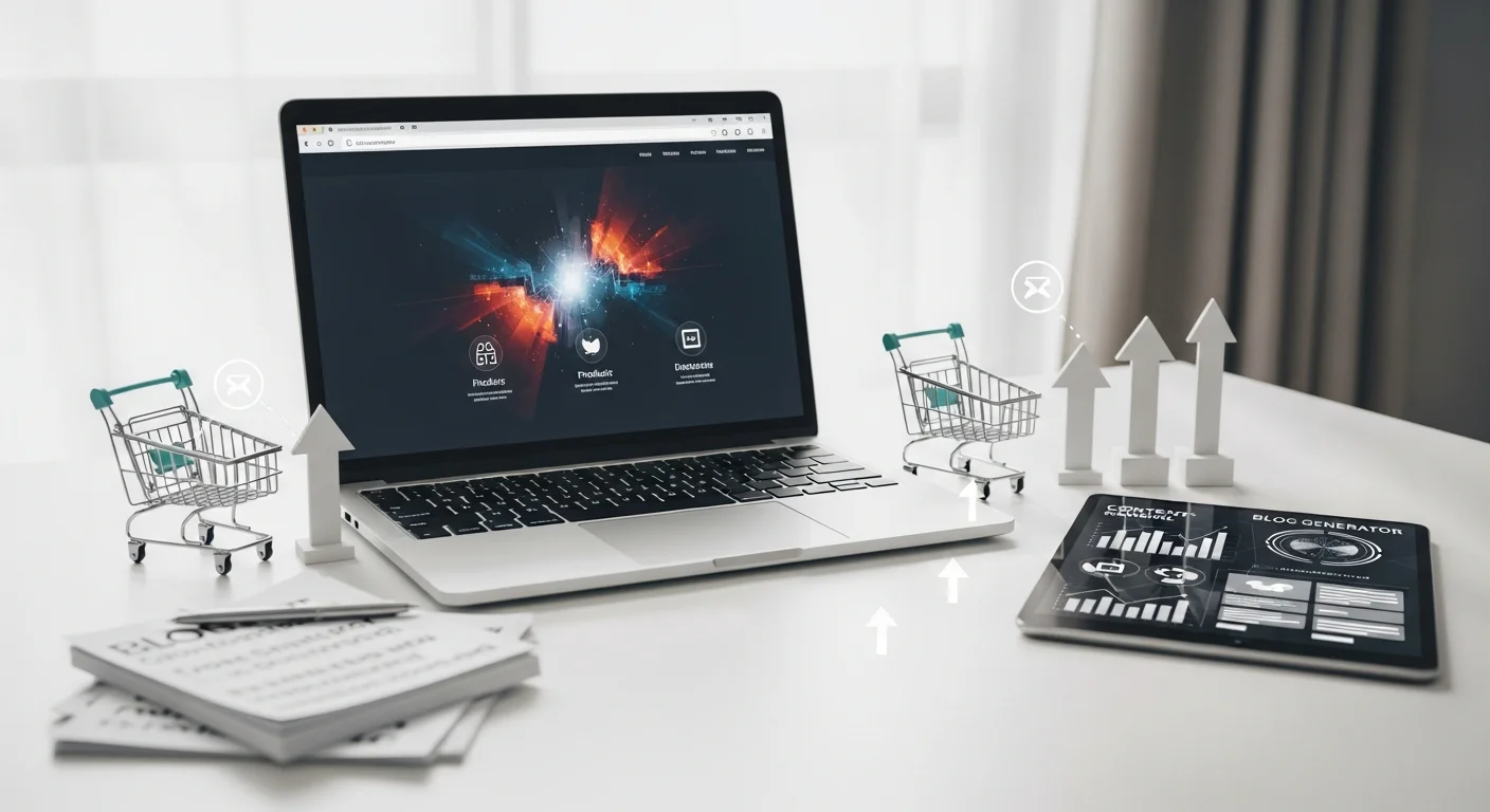 Featured image for: How to Turn Products into Traffic-Driving Blog Posts: The Best Blog Generator for WooCommerce and Magento