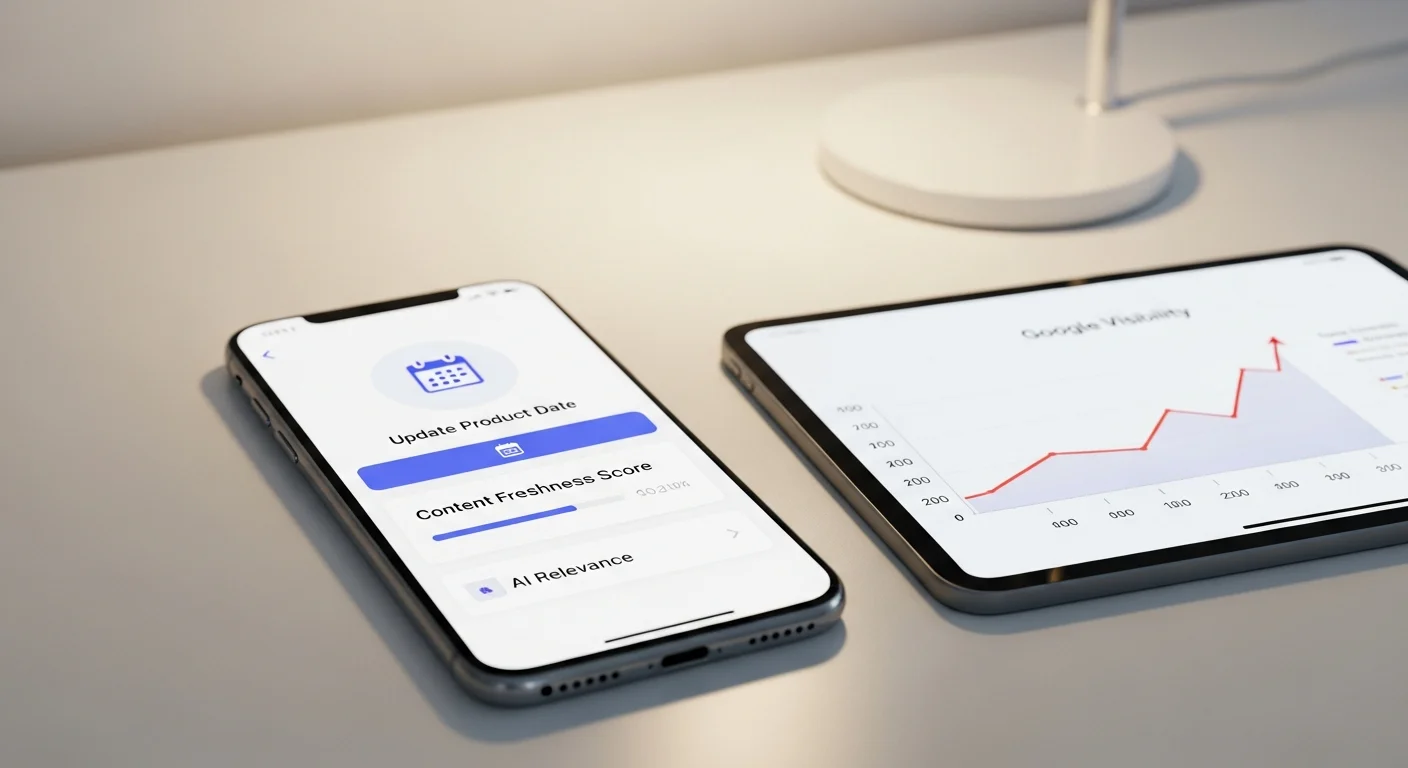 Featured image for: Shopify SEO Product Date Updater: How Content Freshness Boosts Google Visibility and AI Relevance