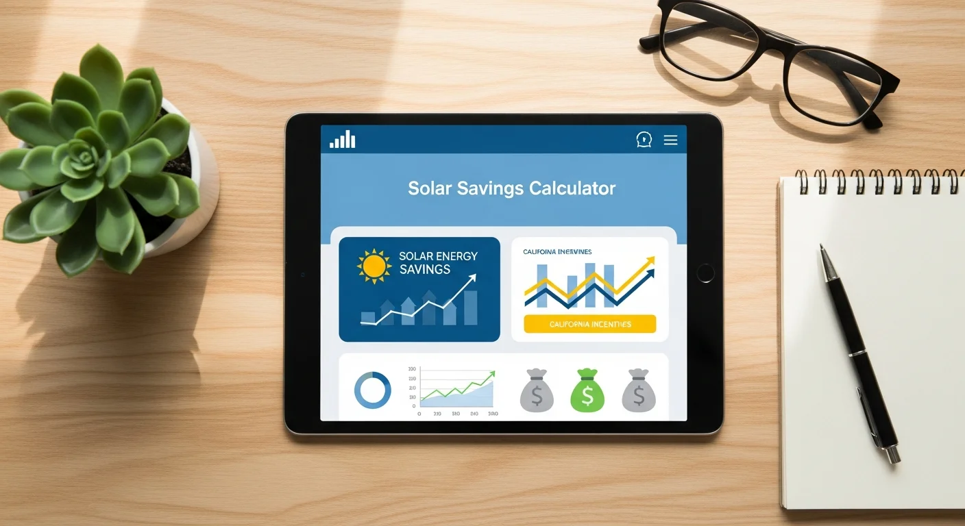 Solar Savings Calculator: How Much Can I Save with Solar and California Incentives?