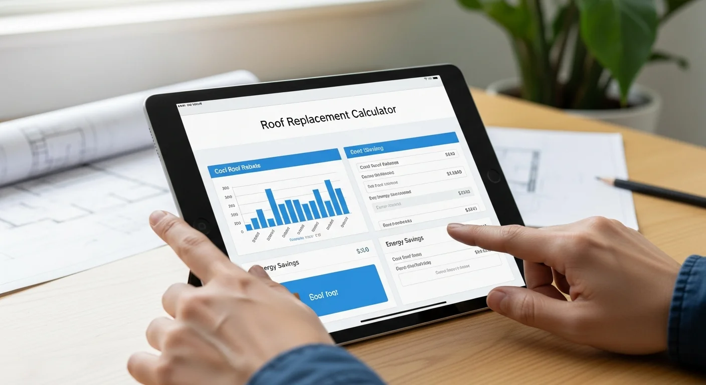 Roof Replacement Cost Calculator: Maximize Your Cool Roof Rebates and Home Savings