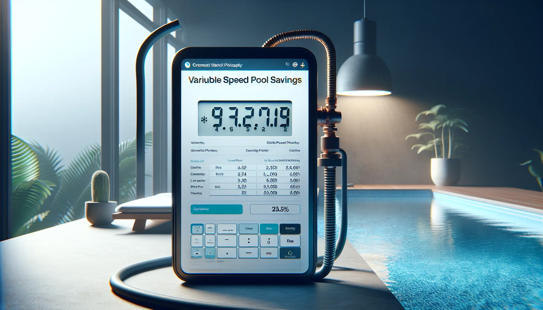 Variable Speed Pool Pump Savings: How to Lower Pool Electricity Bills and Use a Pool Cost Calculator