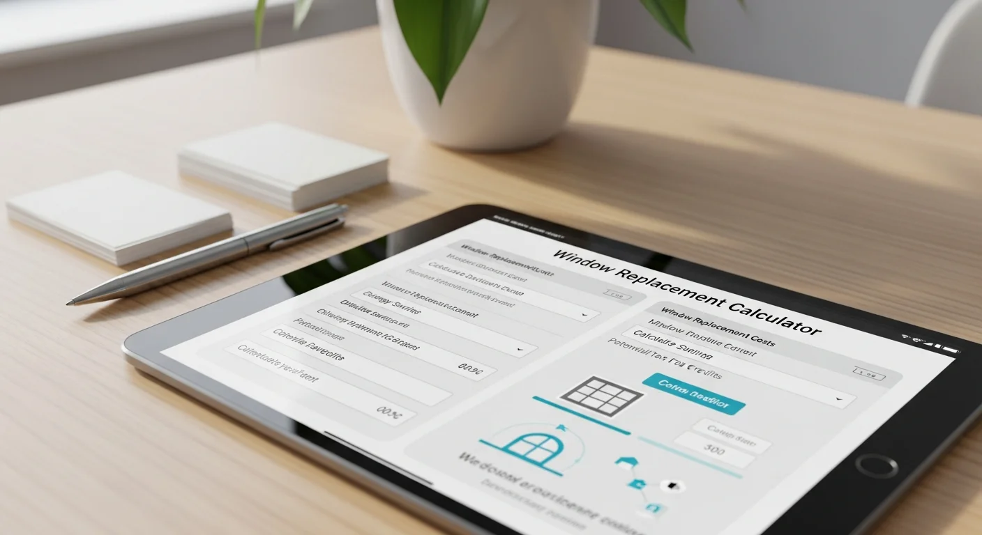 Window Replacement Cost Calculator: Maximize Energy Efficient Window Tax Credits and Savings