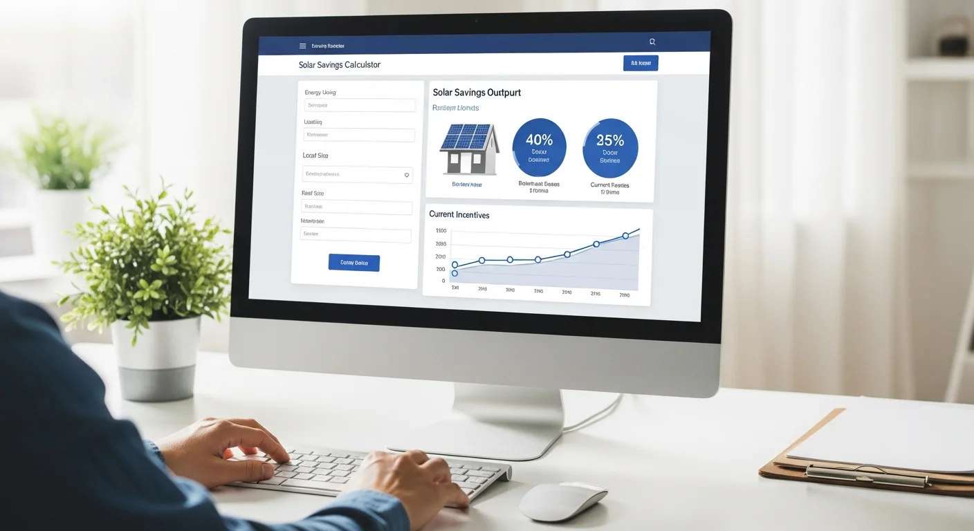 Solar Savings Calculator: How Much Can I Save with Solar Panels and Current Incentives?