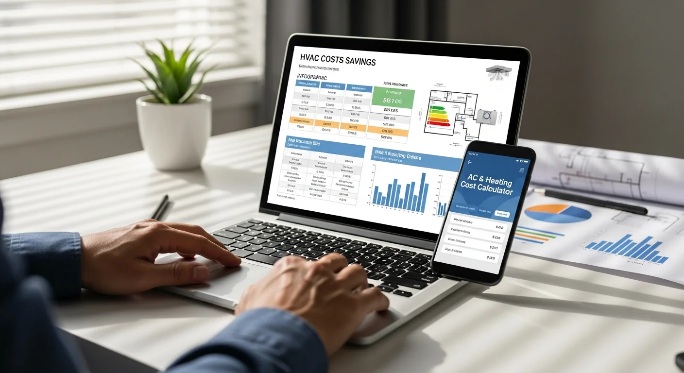 Featured image for: AC and Heating Cost Calculator: Estimating Your Energy Efficient HVAC Upgrade Costs and Heat Pump Savings