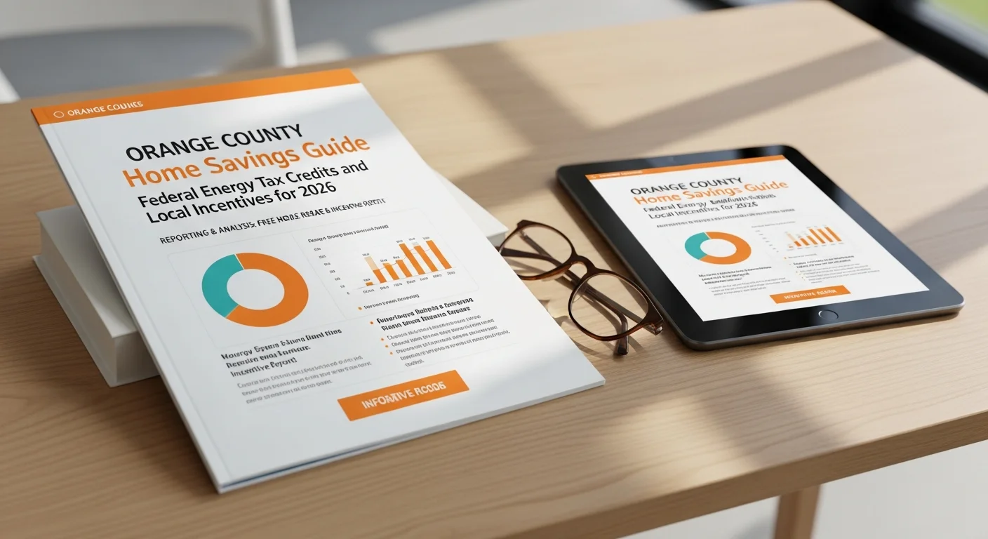 Orange County Home Savings Guide: Federal Energy Tax Credits and Local Incentives for 2026