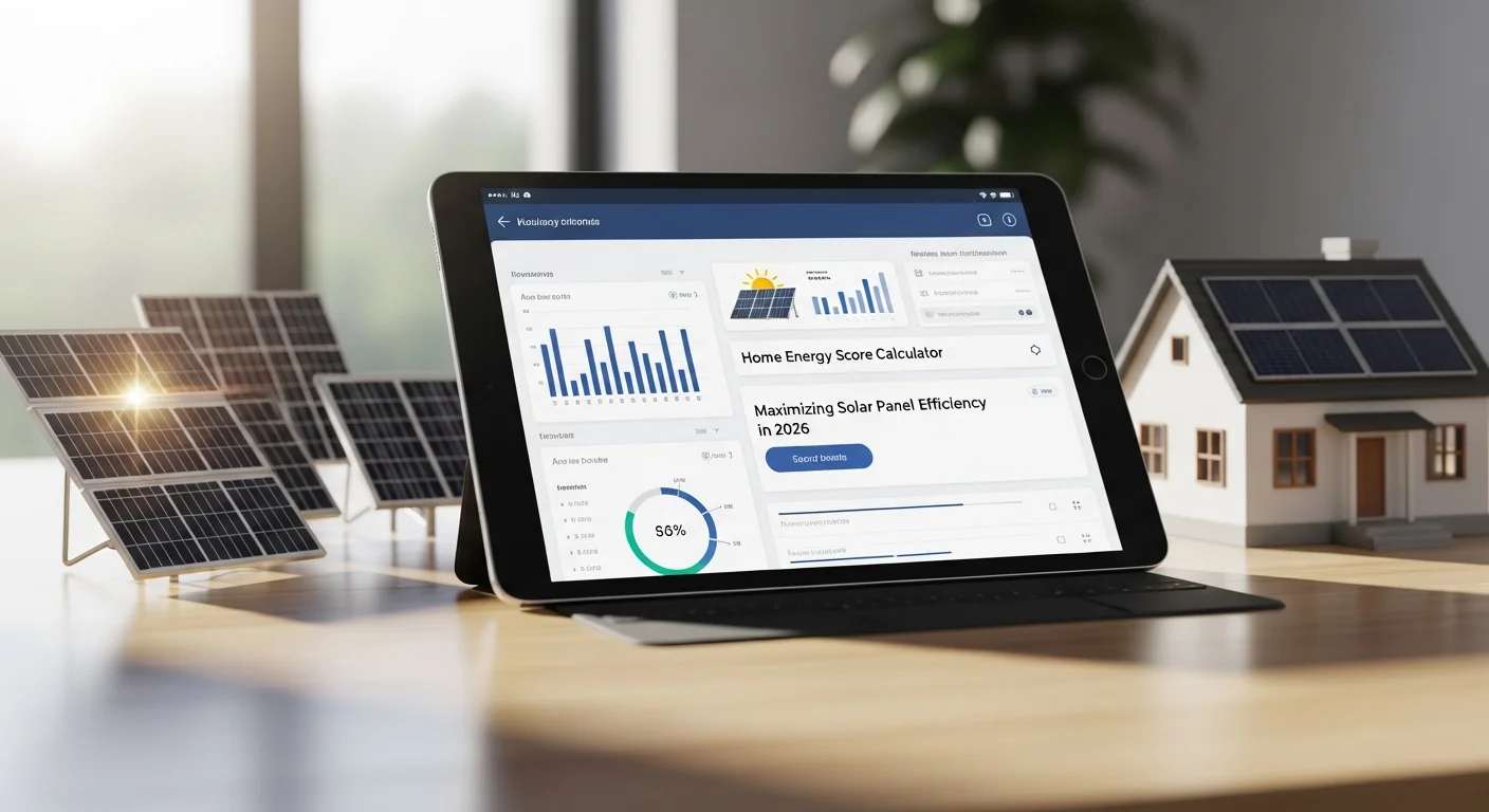 Home Energy Score Calculator Guide: Maximizing Solar Panel Efficiency in 2026
