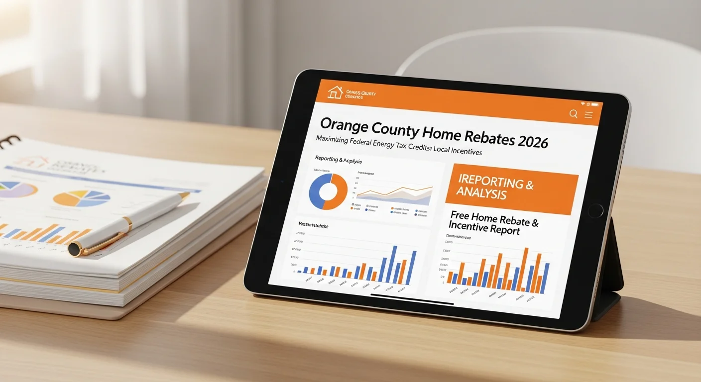 Orange County Home Rebates 2026: Maximizing Federal Energy Tax Credits and Local Incentives