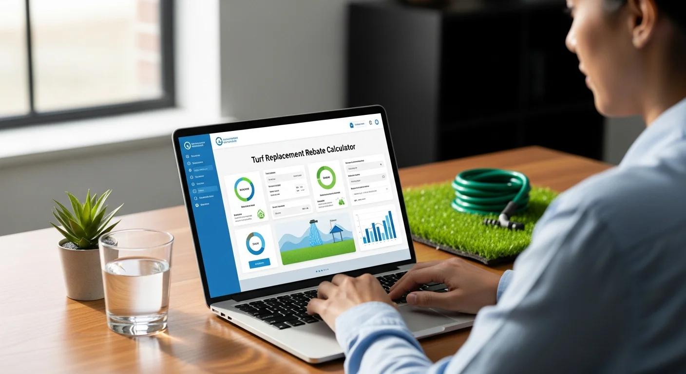 California Turf Replacement Rebate 2026: Calculate Your Water Saving Landscape Savings