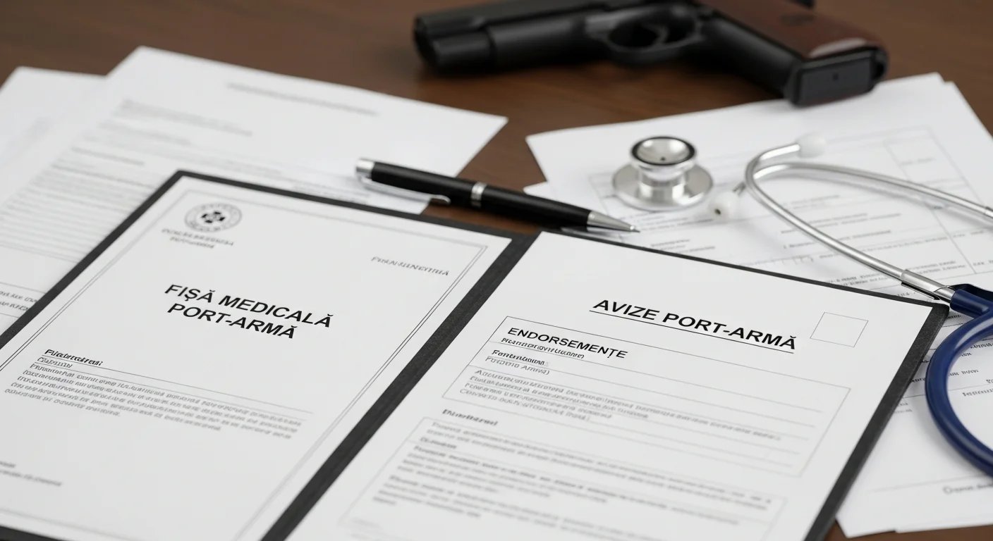 Permis Port Armă 2026: Ghid Complet pentru Obținerea Avizului Medical și Psihologic