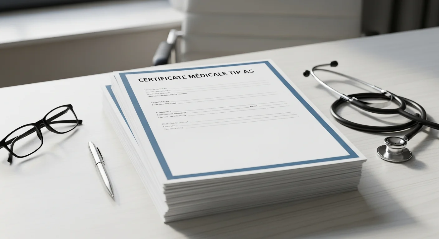 Certificatul Medical Tip A5: Ghid Complet pentru Asistenți Medicali și Medici în 2026