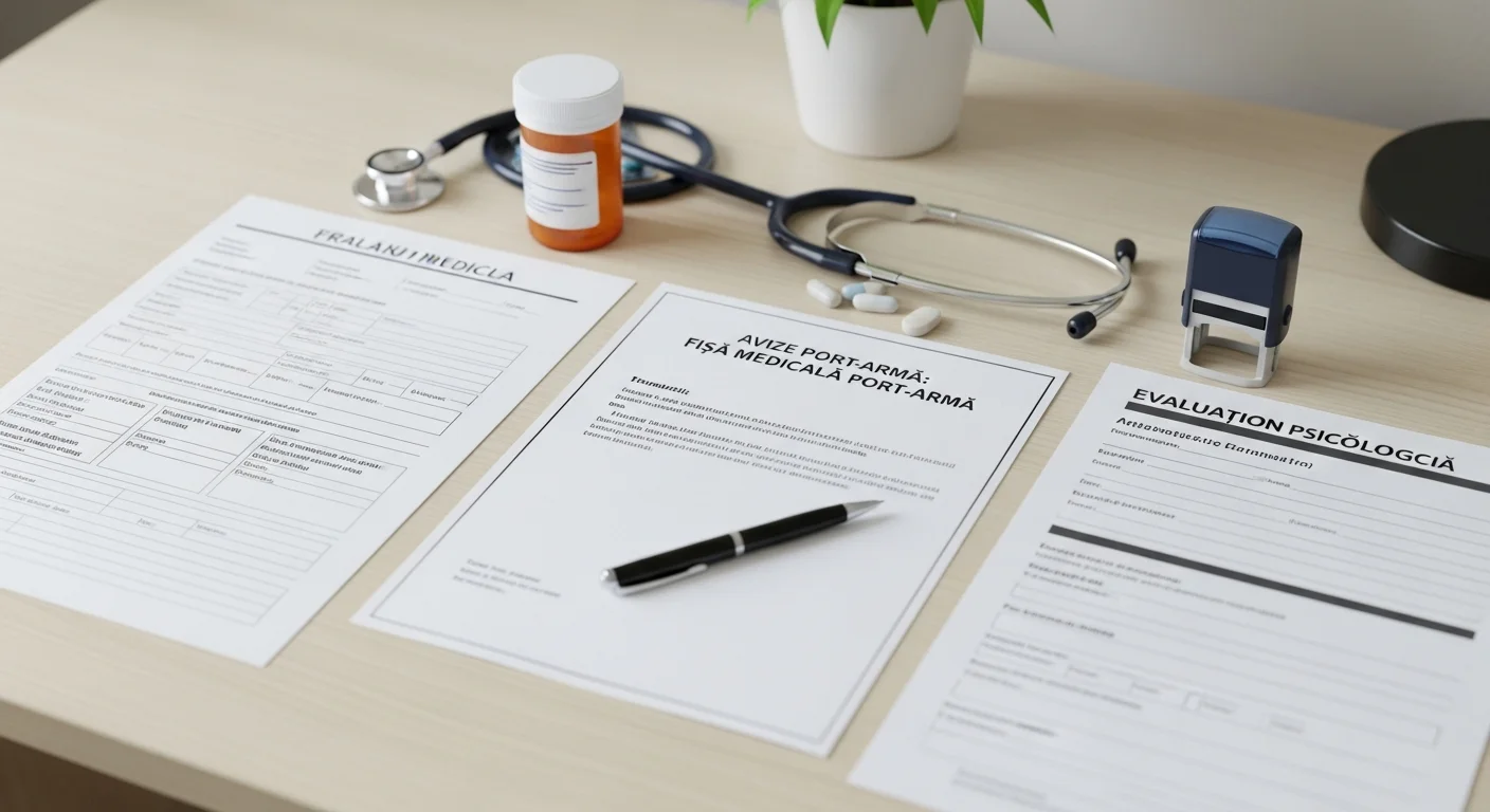 Ghid Complet pentru Obținerea Permisului de Armă în 2026: Pașii pentru Avizul Medical și Psihologic