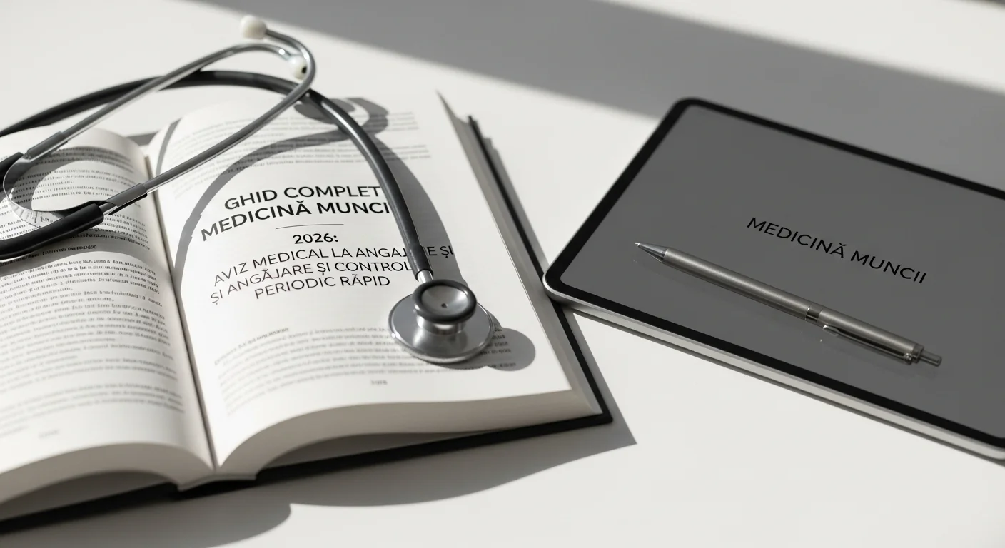 Ghid Complet pentru Examenul Medical de Angajare în 2026: Tot ce Trebuie să Știi despre Vizita la Medicina Muncii