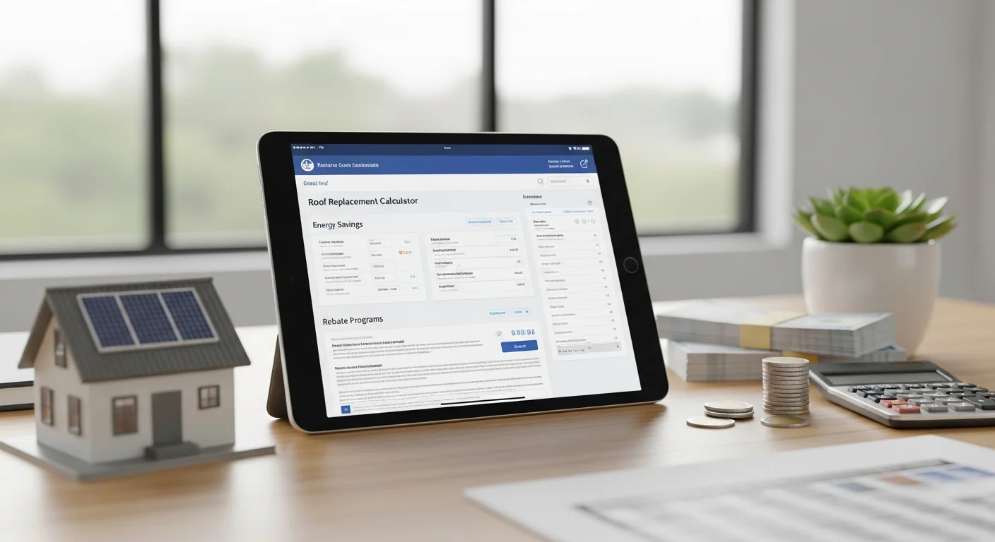 2026 Roof Replacement Cost Calculator: Maximize Cool Roof Rebates and Energy Savings