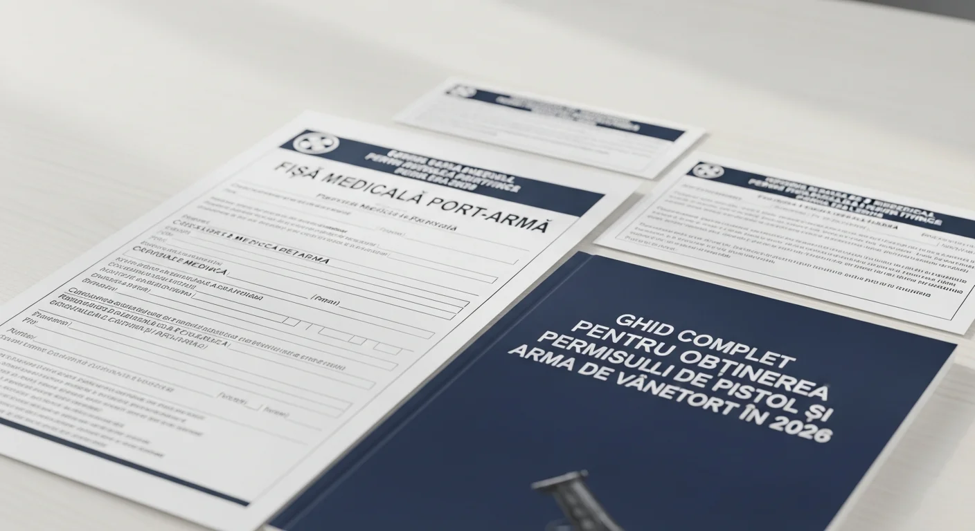 Ghid Complet pentru Obținerea Permisului de Pistol și Arma de Vânătoare în 2026