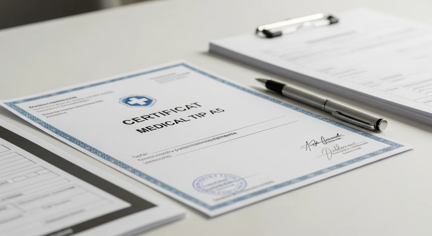 Ghid Complet pentru Certificatul Medical Tip A5: Acte Necesare pentru OAMGMAMR în 2026