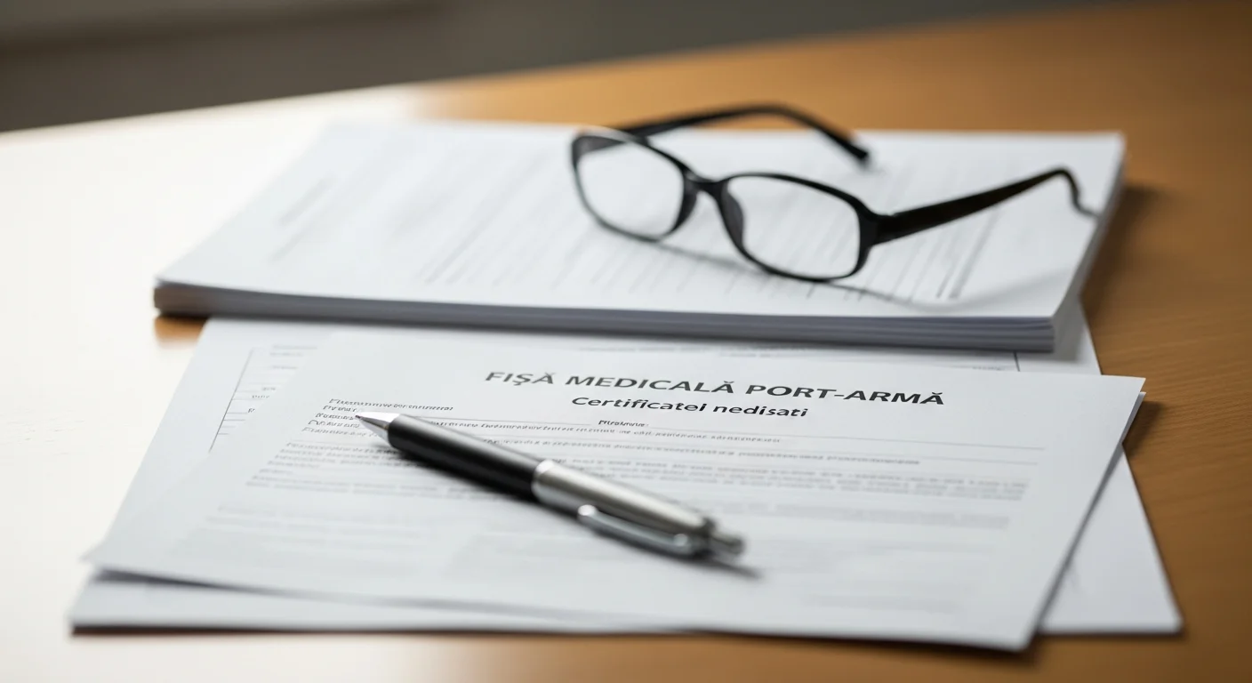 Ghid Complet 2026: Obținere Permis de Armă și Actele Medicale Necesare