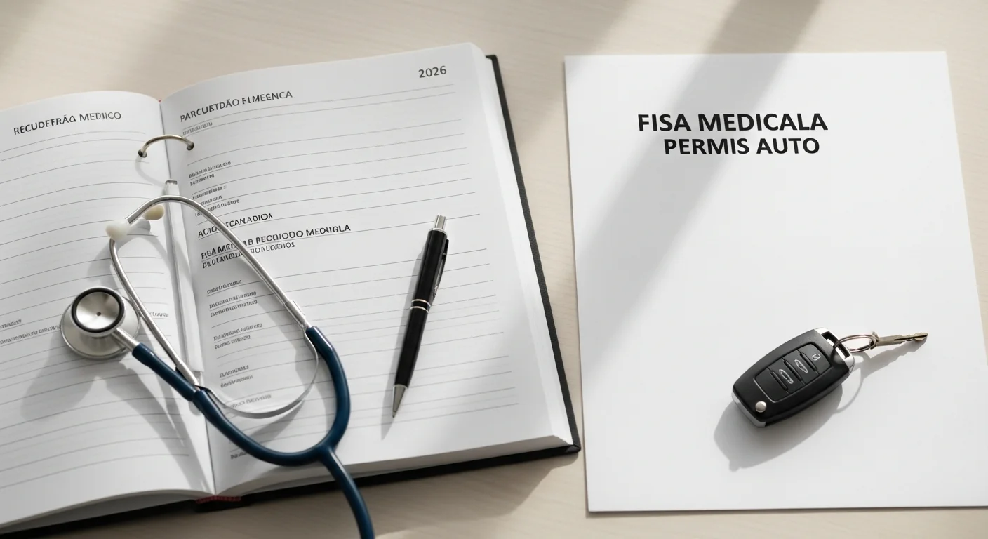 Ghid Practic pentru Recuperarea Permisului și Obținerea Fișei Medicale în 2026