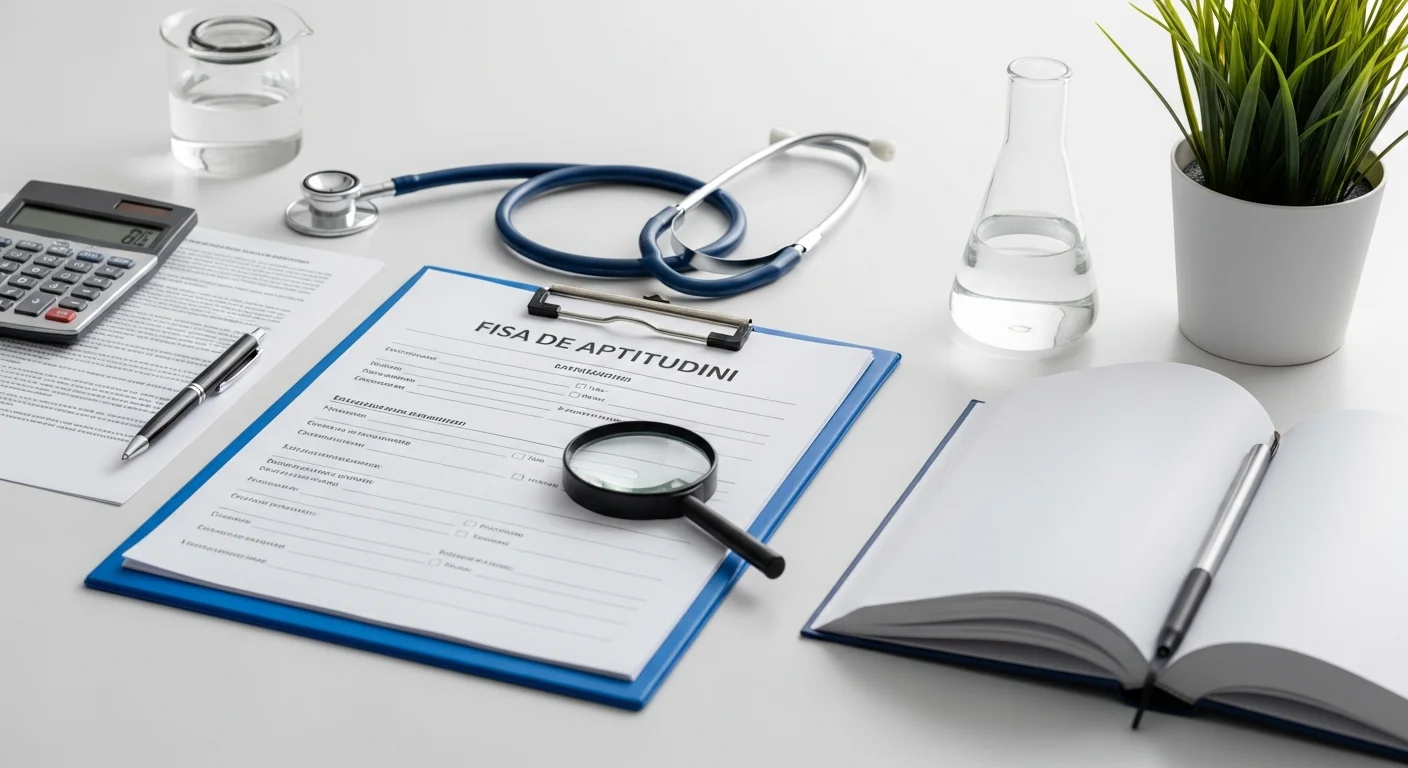 Control Medical Angajare 2026: Ghid Complet pentru Fisa de Aptitudini și Analize Obligatorii