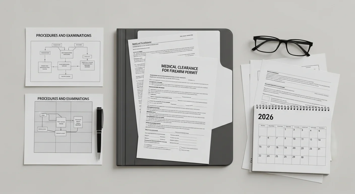 fișă medicală - Ghid Complet pentru Obținerea Permisului Port-Armă în 2026: Acte, Examinări și Proceduri
