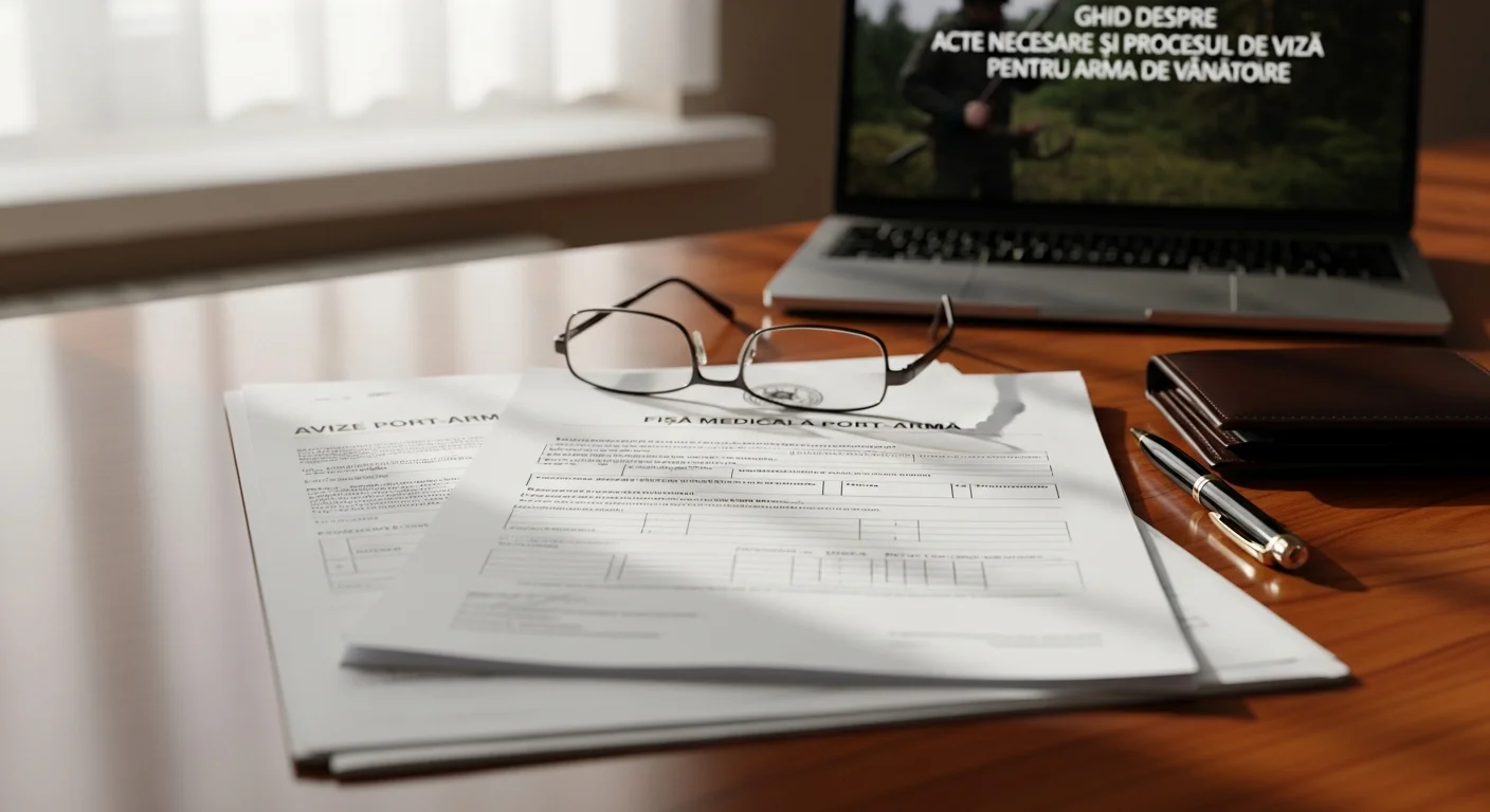 Cum Obții un Permis Port Arma în 2026: Ghid despre Acte Necesare și Procesul de Viză pentru Arma de Vânătoare