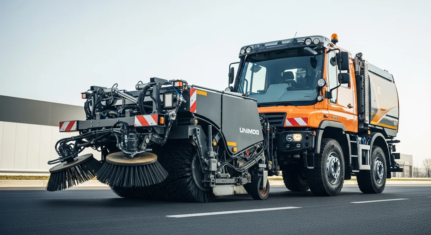perii unimog - Echipamente de Măturat Profesionale: Optimizarea Întreținerii Drumurilor și Flotelor în 2026