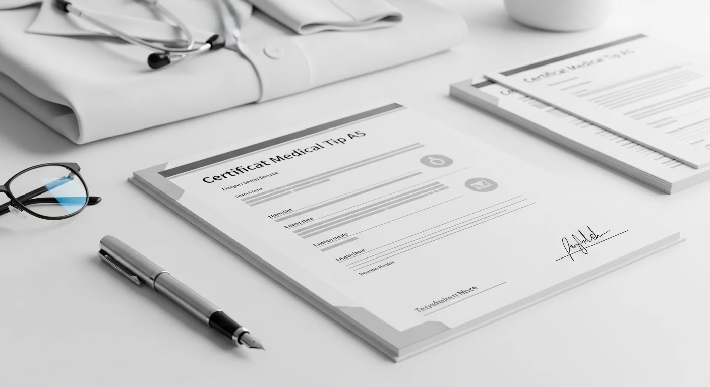 Ghid Complet pentru Obținerea Certificatului Medical A5: Documentul Vital pentru Asistenți și Medici în 2026