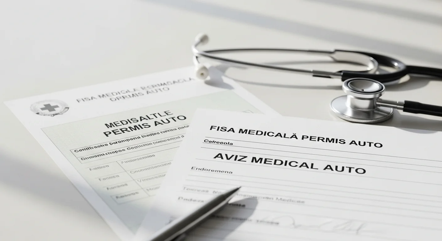 Fisa Medicala Permis Auto și Aviz Medical Auto: Ghid Complet pentru Înnoirea Permisului în 2026