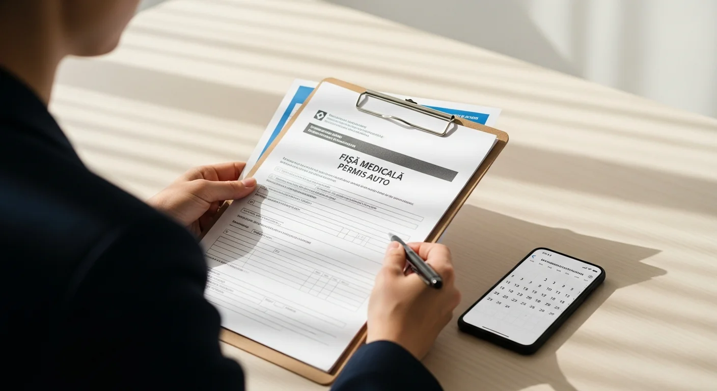 drpciv programare sala - Ghid Complet 2026: Obținerea Rapidă a Fișei Medicale pentru Permis și Programarea la Examenul Teoretic