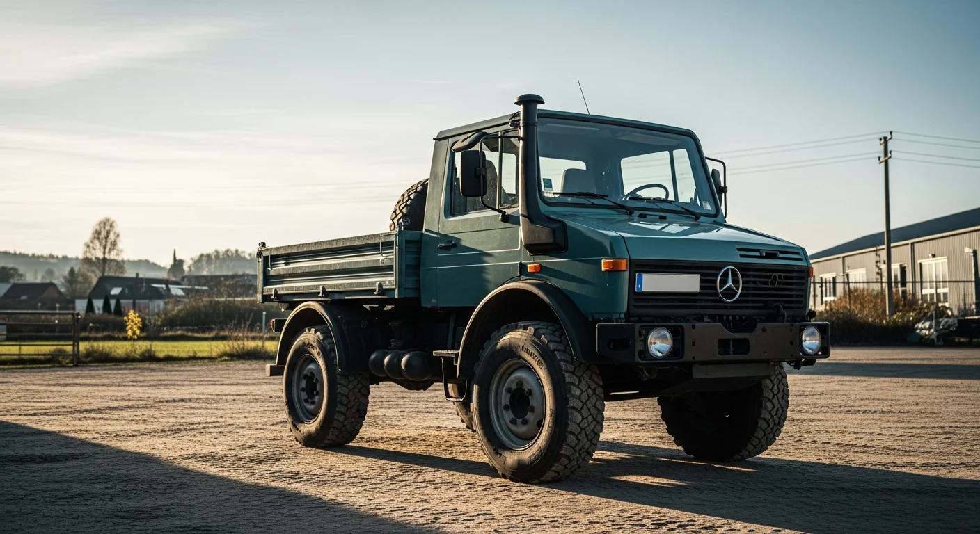 unimog 4x4 - Ghid de Achiziții Unimog Second Hand în 2026: Eficiență și ROI pentru Flota Dumneavoastră