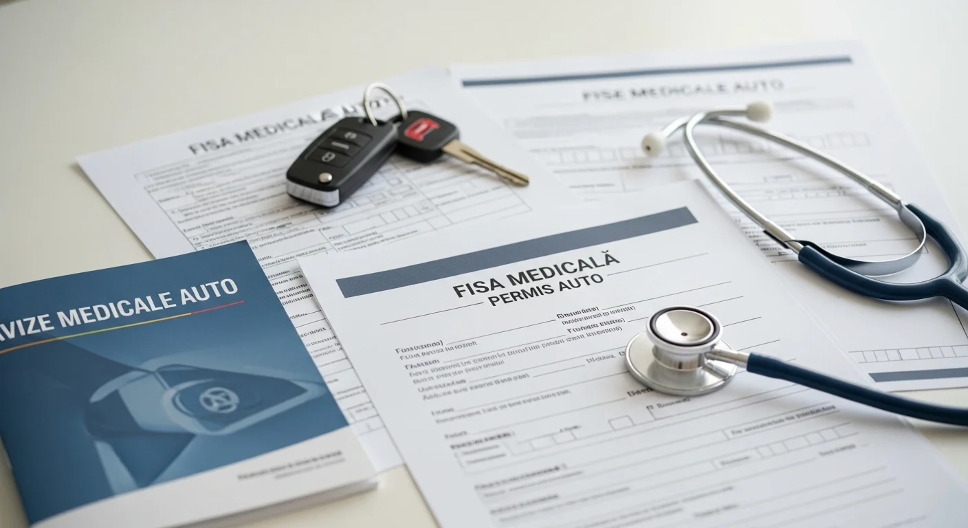 Fisa Medicală Permis Auto și Aviz Medical Auto: Ghid Complet pentru Cursanți și Șoferi în 2026