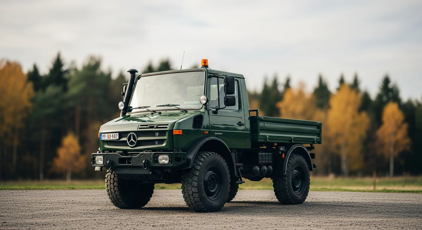 unimog de vanzare - Investiția într-un Unimog Second Hand: Avantaje Competitive și Modele Unimog de Vanzare în 2026