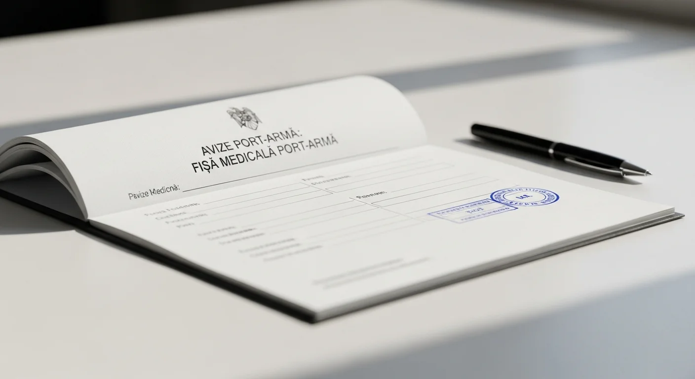 Permis Port Arma și Permis Pistol: Ghid pentru Obținerea unui Aviz Medical Arma în 2026