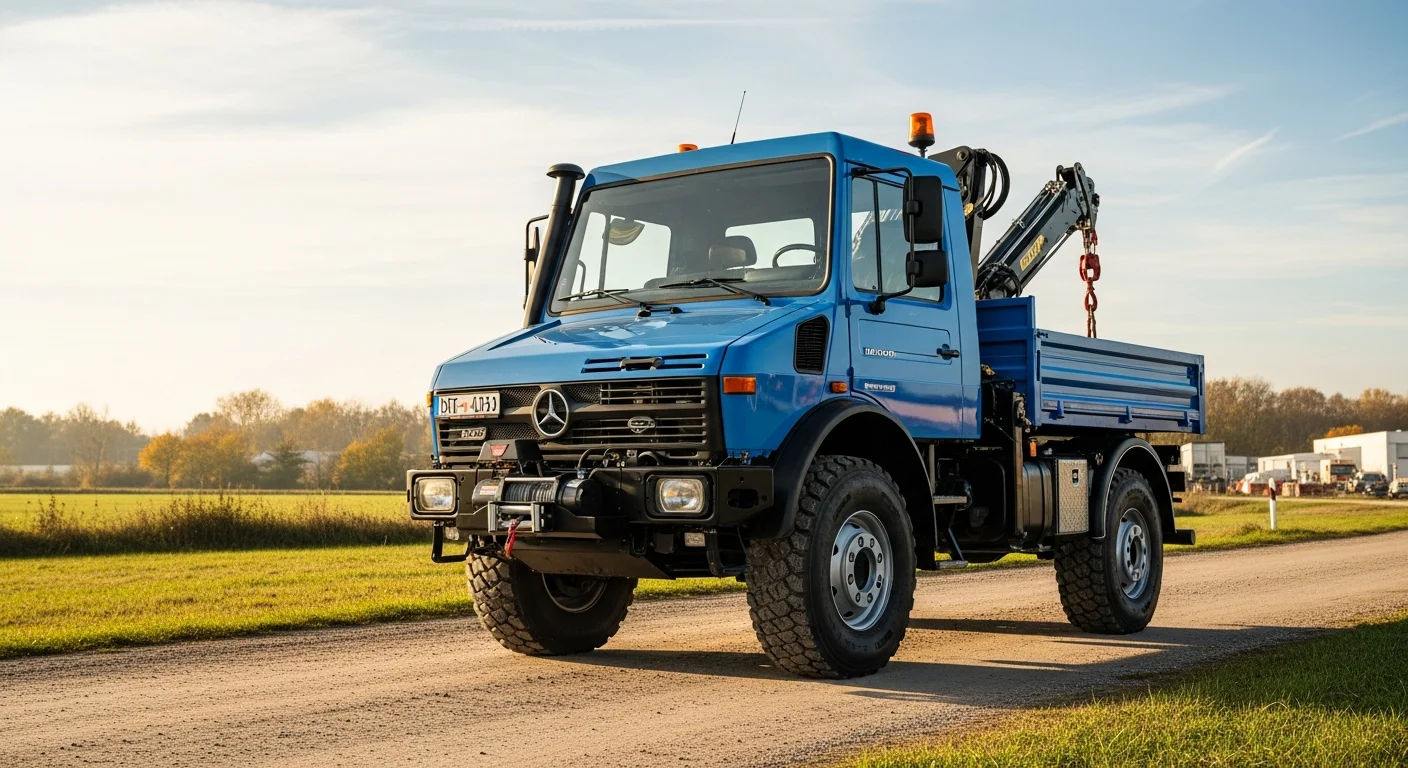 unimog de vanzare - Eficiența Investiției în Utilaje Unimog Second Hand: Soluții Durabile pentru Flota Dumneavoastră în 2026