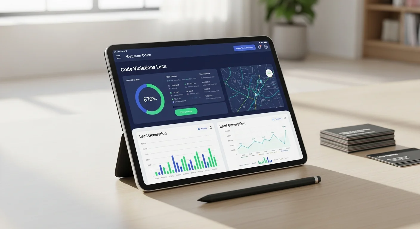 High-Quality Contractor Leads &amp; Code Violations Lists 2026