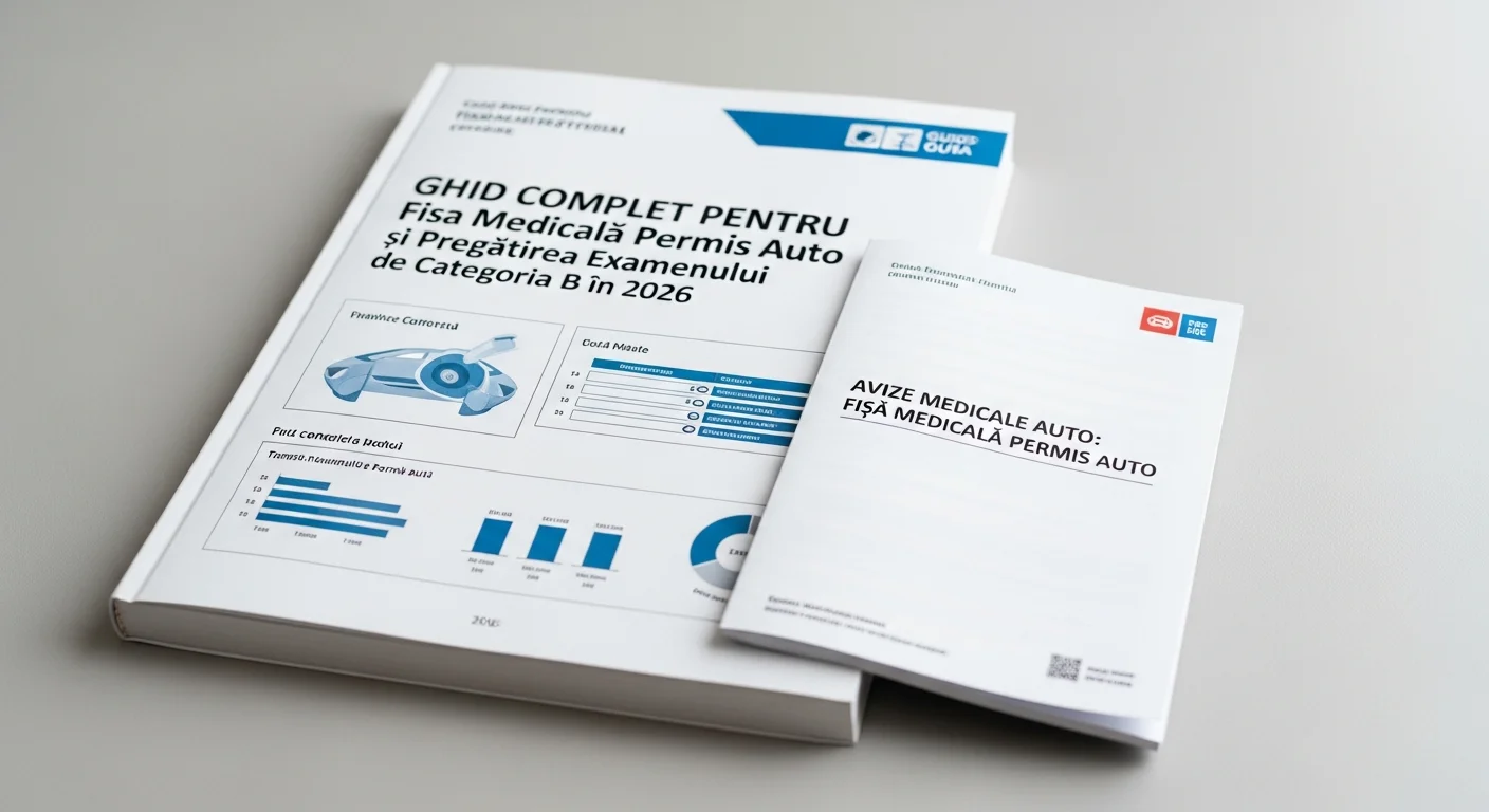 Ghid Complet pentru Fisa Medicala Permis Auto și Pregătirea Examenului de Categoria B în 2026