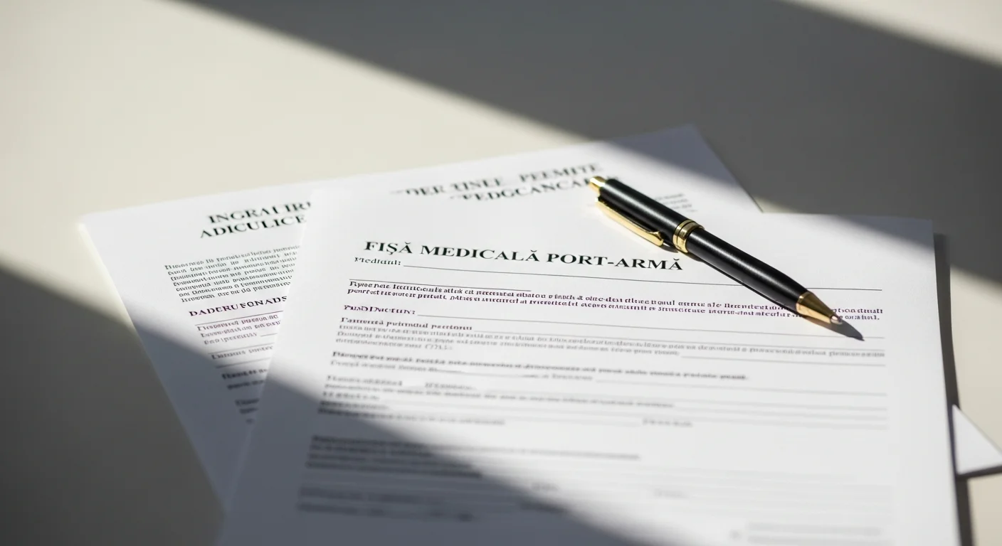 Ghid Complet 2026: Cum Obții un Permis Port Arma și Actele Necesare pentru Aviz Medical Arma