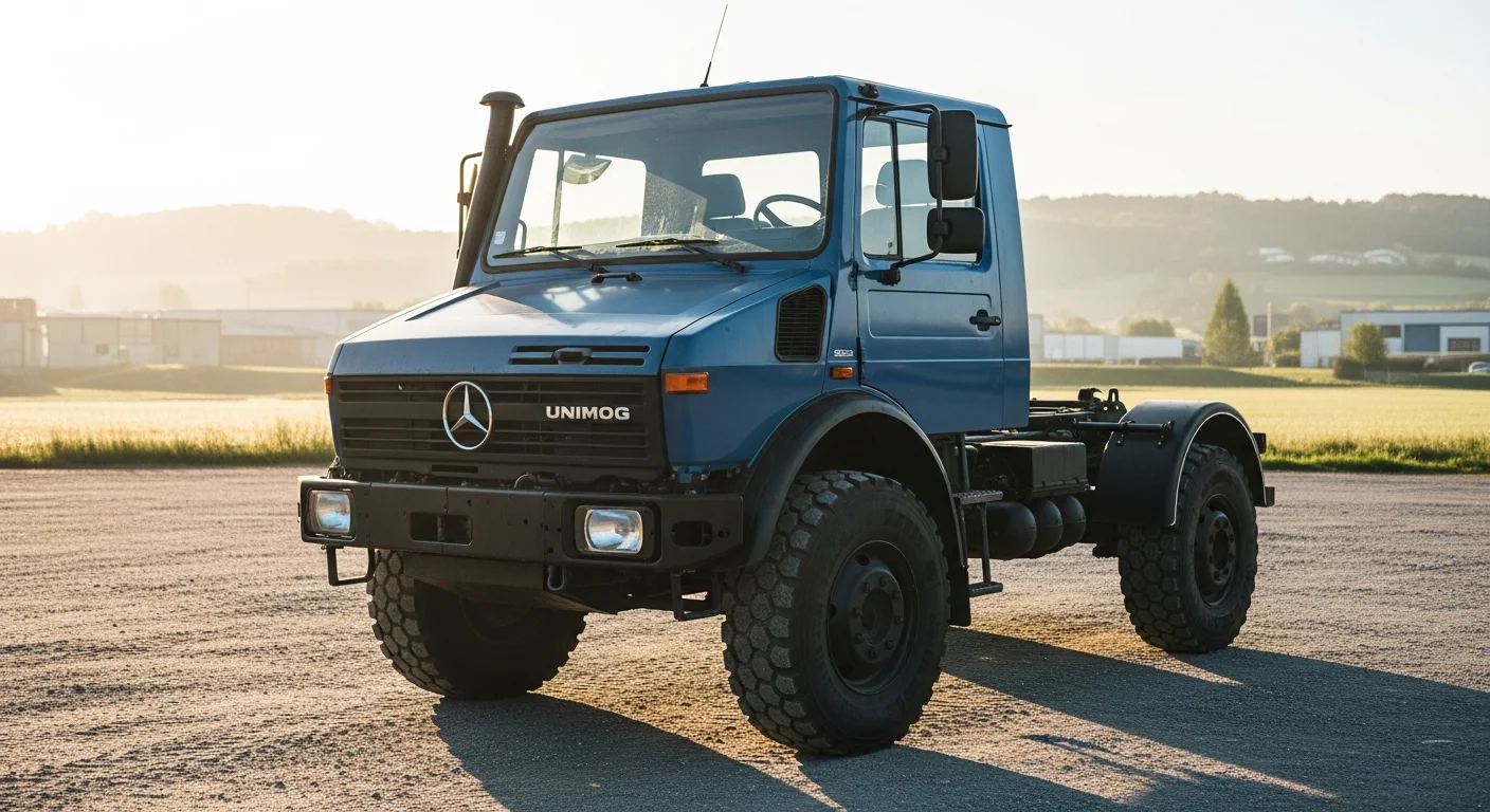 unimog de vanzare - Investiția în Unimog Second Hand: Eficiență și Rentabilitate pentru Flotele Comerciale în 2026