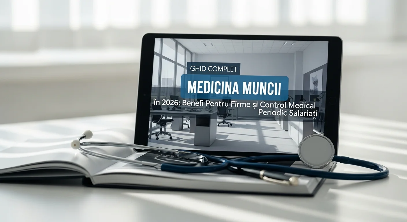 medicina muncii protectia muncii clevermed - Ghid Complet Medicina Muncii în 2026: Beneficii pentru Firme și Control Medical Periodic Salariați