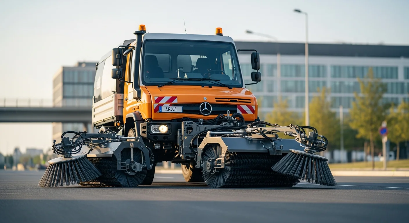perii utilaje - Unimog Perii Profesionale: Optimizarea Eficienței și ROI pentru Flotele Municipale în 2026