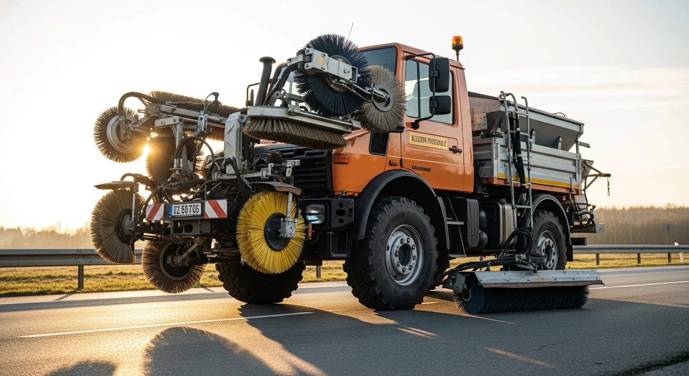perii utilaje - Unimog Perii și Accesorii Profesionale: Optimizarea Întreținerii Drumurilor în 2026