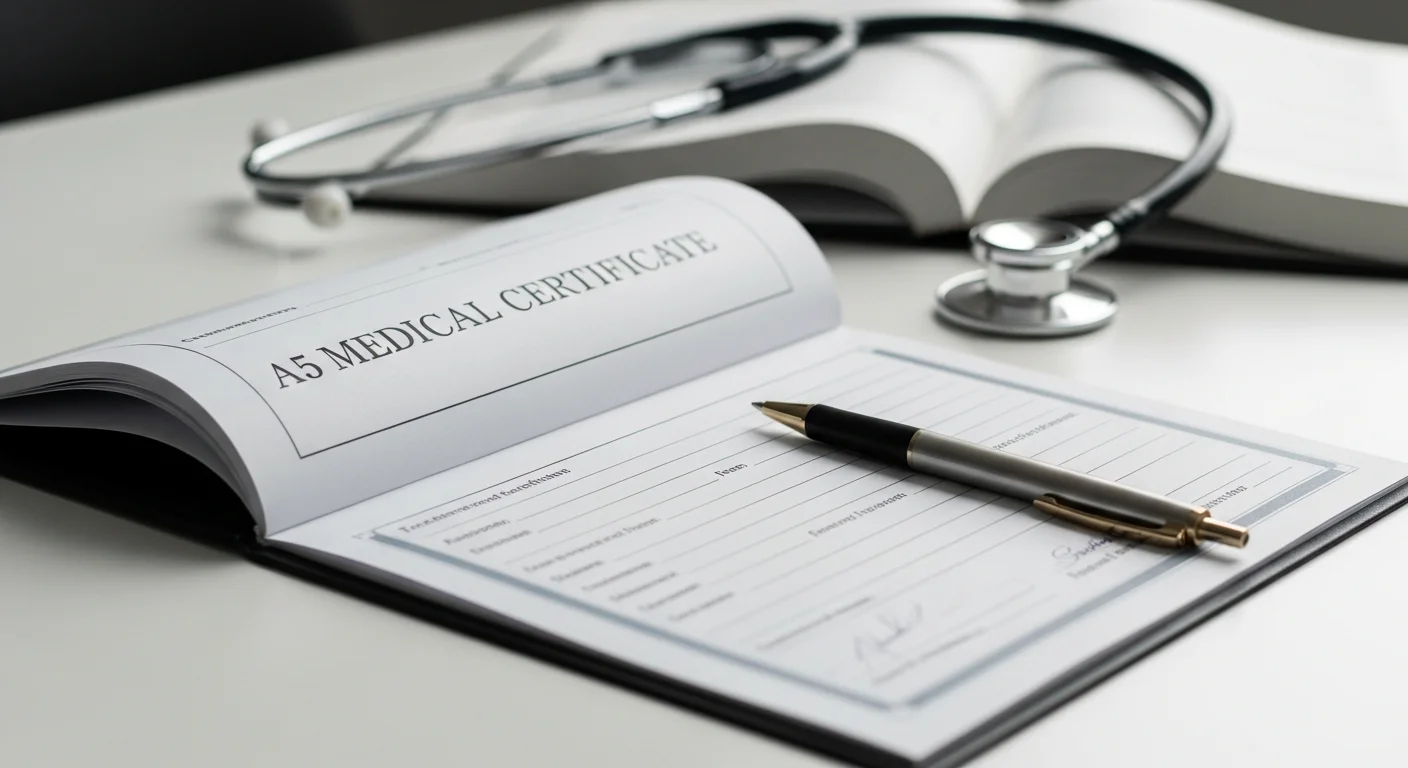 certificat a 5 - Ghid Complet pentru Certificat Medical Tip A5: Procedura pentru Asistenți Medicali și Medici în 2026