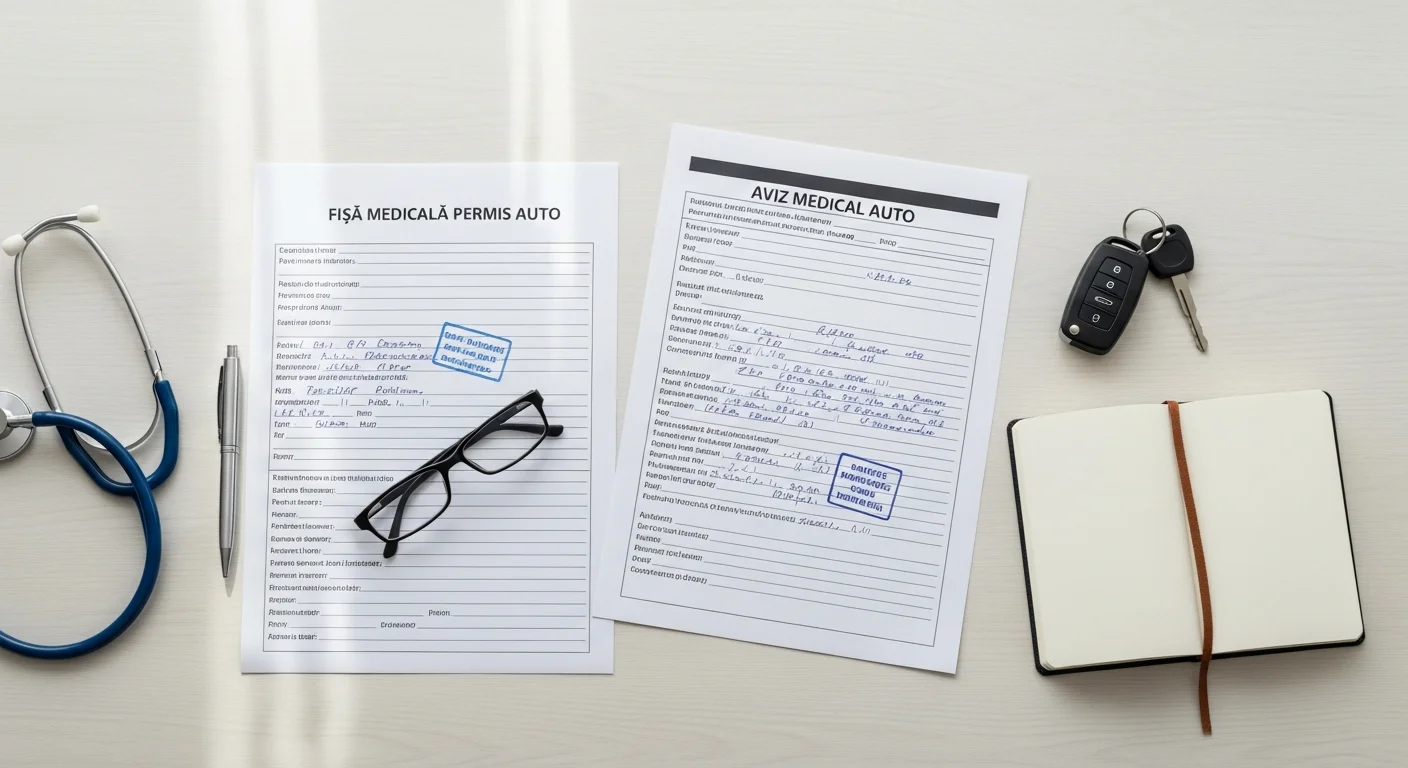 redobandire permis - Fisa Medicala Permis Auto și Aviz Medical Auto: Ghid Complet pentru Redobândirea Dreptului de a Conduce în 2026