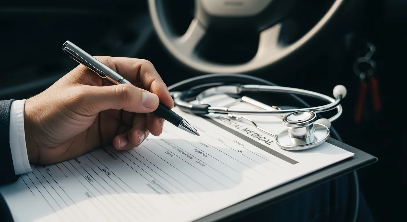 Ghid Complet 2026: Obținerea unui Aviz Medical Uber, Bolt sau Taxi pentru Siguranța Circulației