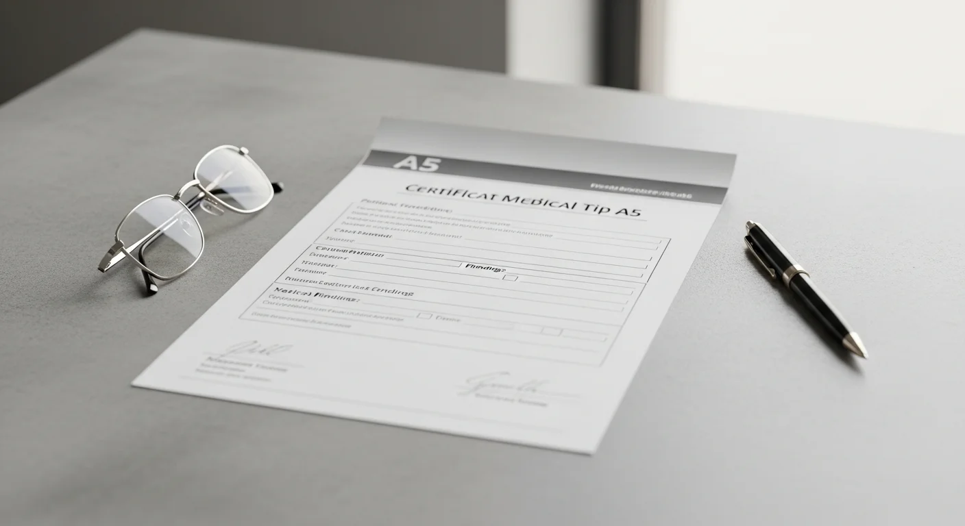 Certificat Medical Tip A5: Documente Esențiale pentru Avizarea Medicilor și Asistenților în 2026