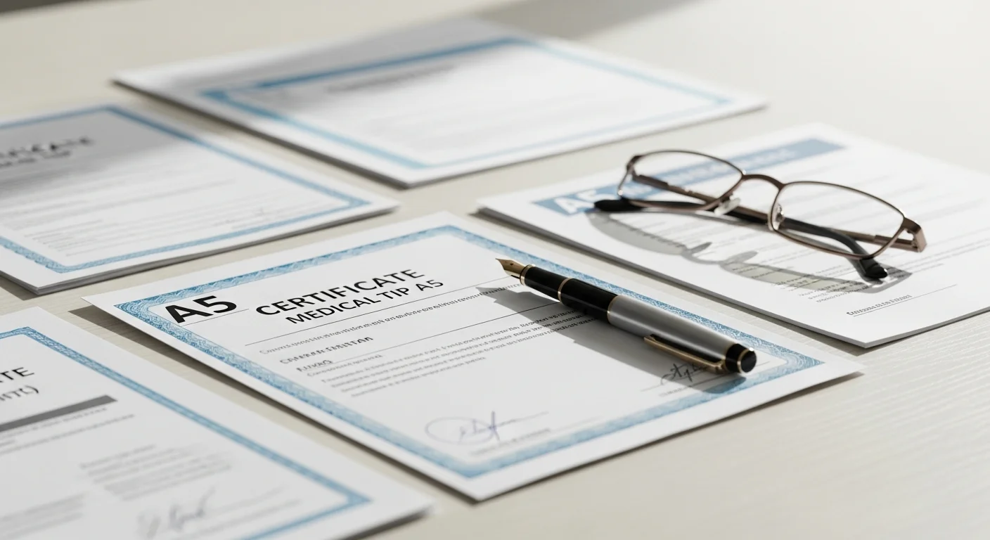 certificat medical a5 - Ghid Complet pentru Obținerea Avizelor Profesionale: Certificate pentru Asistenți Medicali și Medici în 2026