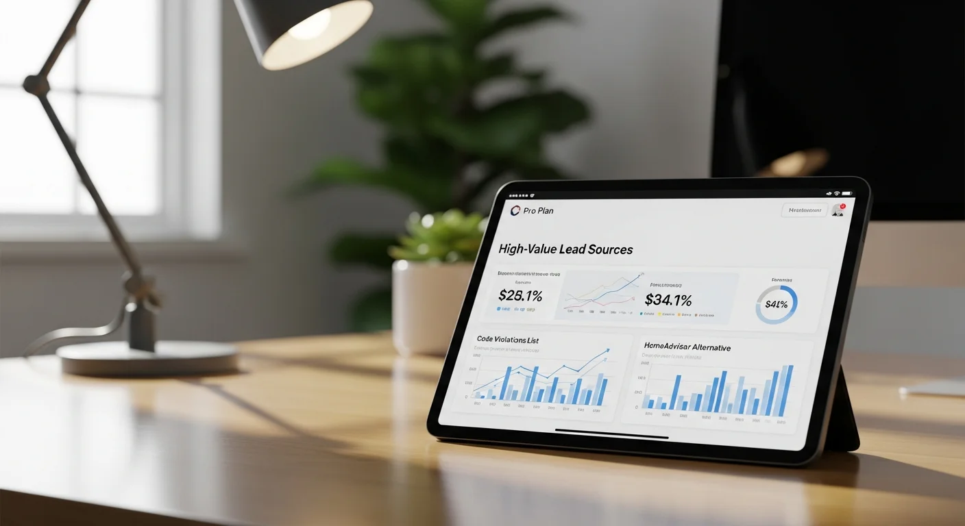 High-Quality Contractor Leads | HomeAdvisor Alternative 2026