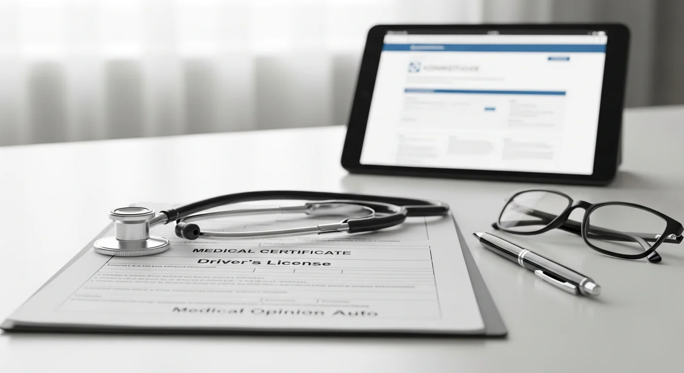 Ghid Complet 2026: Cum obții o Fișă Medicală Permis Auto și un Aviz Medical Auto Rapid