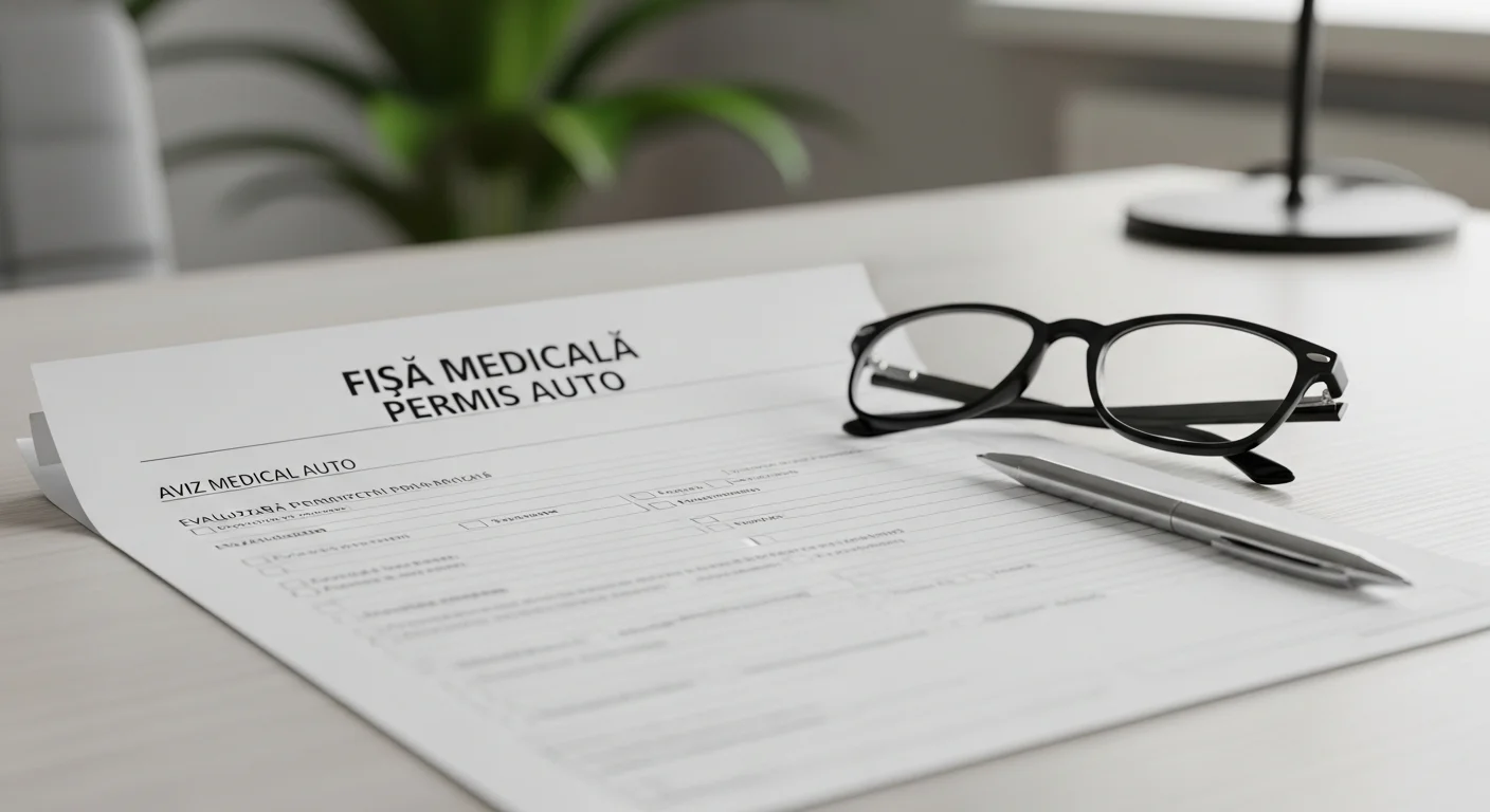 preschimbare permise - Fișă Medicală Permis Auto și Aviz Medical Auto: Ghid Complet pentru Preschimbarea Permisului în 2026